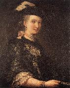 LONGHI, Alessandro Portrait of a Lady d oil painting reproduction